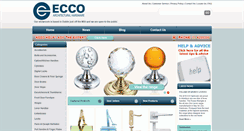 Desktop Screenshot of eccohardware.com